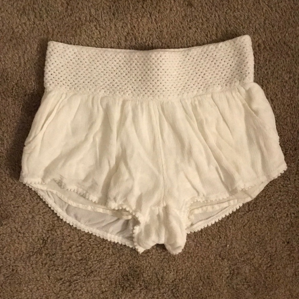 Volcom white shorts